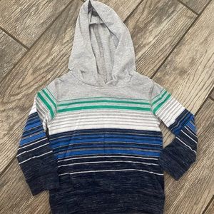 Toddler boys hooded shirt